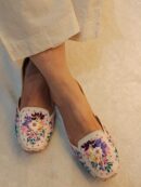 Floral Ivory Jutti